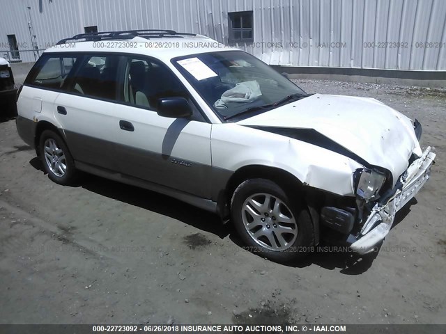 4S3BH675247631898 - 2004 SUBARU LEGACY OUTBACK AWP 白色 照片 1