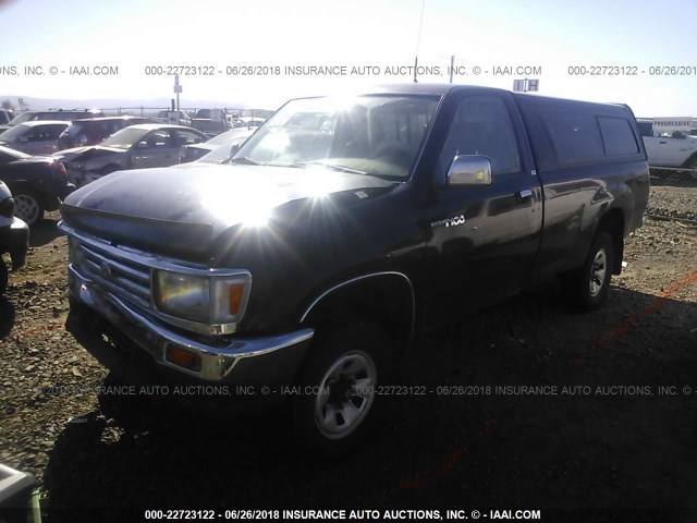 JT4VD20C2P0005016 - 1993 TOYOTA T100 SR5 BLACK photo 2