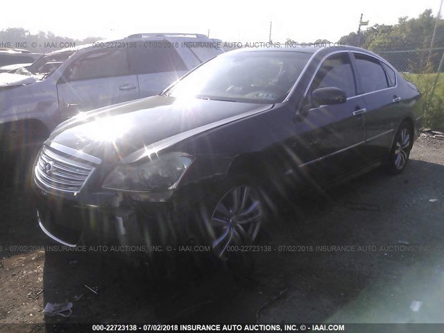 JNKAY01E18M603632 - 2008 INFINITI M35 SPORT BLACK photo 2