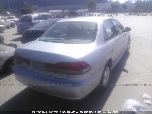 1HGCG16531A071711 - 2001 HONDA ACCORD EX GRAY photo 4