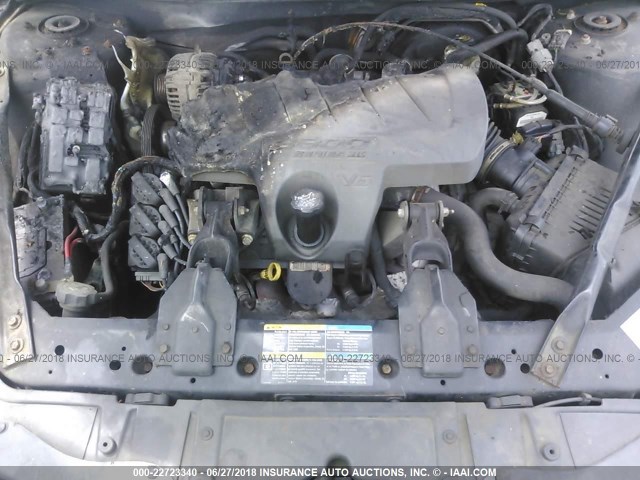 2G2WP552881168213 - 2008 PONTIAC GRAND PRIX BLACK photo 10