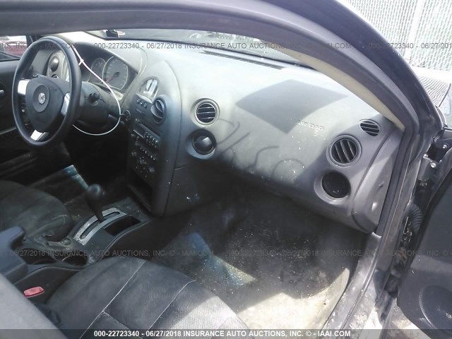 2G2WP552881168213 - 2008 PONTIAC GRAND PRIX BLACK photo 5