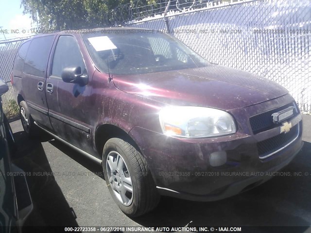 1GNDV23L26D157297 - 2006 CHEVROLET UPLANDER LS მუქწითელი ფოტო 1