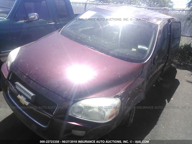 1GNDV23L26D157297 - 2006 CHEVROLET UPLANDER LS მუქწითელი ფოტო 2