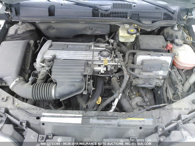 1G8AJ52F94Z108595 - 2004 SATURN ION LEVEL 2 WHITE photo 10