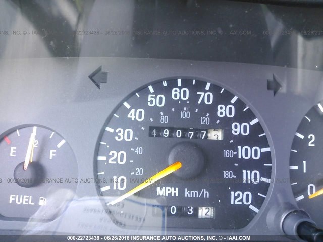 3FAPP1689NR121233 - 1992 FORD ESCORT LX-E მუქი ლურჯი ფოტო 7