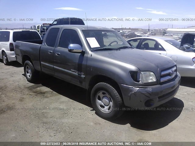 5TBRU34116S464039 - 2006 TOYOTA TUNDRA ACCESS CAB SR5 TAN photo 1