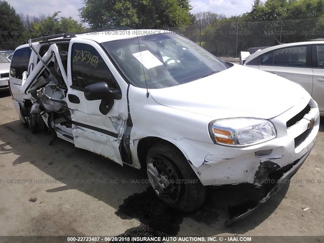 1GNDV23LX6D237575 - 2006 CHEVROLET UPLANDER LS WHITE photo 1