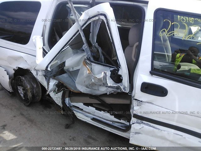 1GNDV23LX6D237575 - 2006 CHEVROLET UPLANDER LS WHITE photo 6