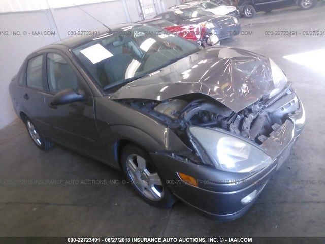 1FAFP38353W154958 - 2003 FORD FOCUS ZTS GRAY photo 1