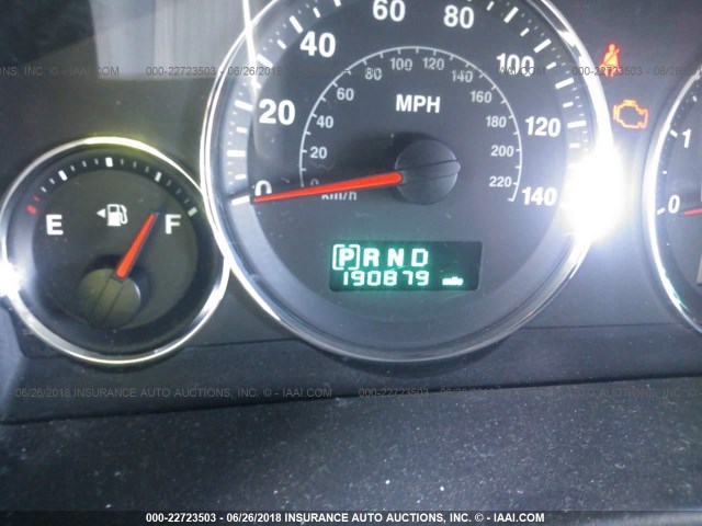 1J8HH48K17C587559 - 2007 JEEP COMMANDER MAROON photo 7