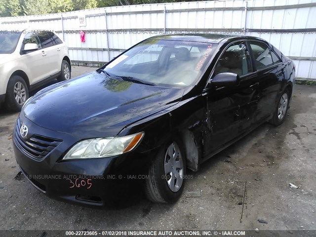 4T1BE46K17U638704 - 2007 TOYOTA CAMRY NEW GENERAT CE/LE/XLE/SE BLACK photo 2
