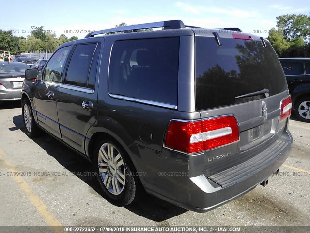 5LMJJ2J50BEJ00704 - 2011 LINCOLN NAVIGATOR 灰色 照片 3