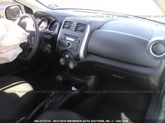 3N1CN7AP7CL932631 - 2012 NISSAN VERSA S/SV/SL SILVER photo 5