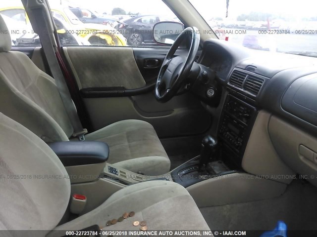 JF1SF655X2H714405 - 2002 SUBARU FORESTER S Qırmızı foto 5