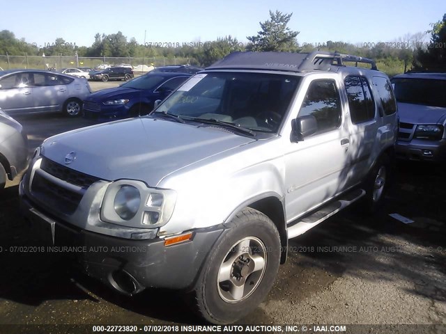 5N1ED28Y32C580096 - 2002 NISSAN XTERRA XE/SE GRAY photo 2