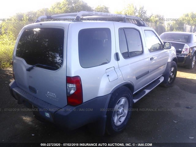 5N1ED28Y32C580096 - 2002 NISSAN XTERRA XE/SE GRAY photo 4