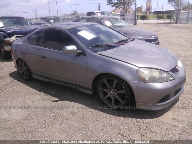 JH4DC53006S005132 - 2006 ACURA RSX TYPE-S GRAY photo 1