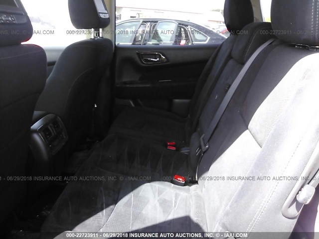 5N1AR2MN4EC710564 - 2014 NISSAN PATHFINDER S/SV/SL/PLATINUM 红色 照片 8