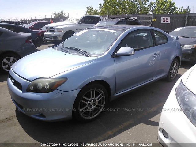 JTKDE167980256588 - 2008 TOYOTA SCION TC 浅蓝色 照片 2