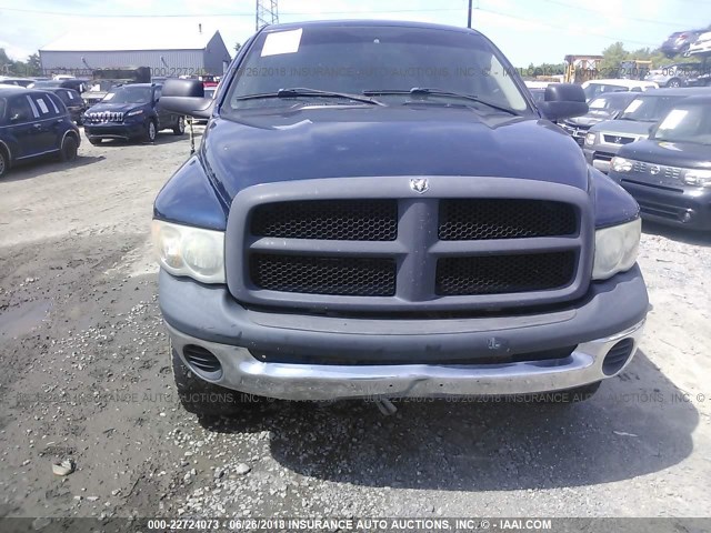 3D7KU28D34G139577 - 2004 DODGE RAM 2500 ST/SLT BLUE photo 6