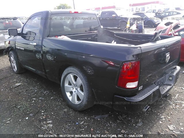 3C6JD6AT9CG117734 - 2012 DODGE RAM 1500 ST BLACK photo 3