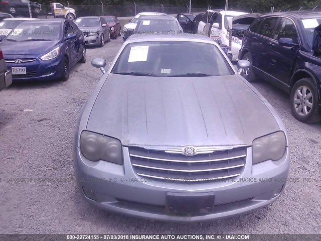 1C3AN69L35X054501 - 2005 CHRYSLER CROSSFIRE LIMITED SILVER photo 6