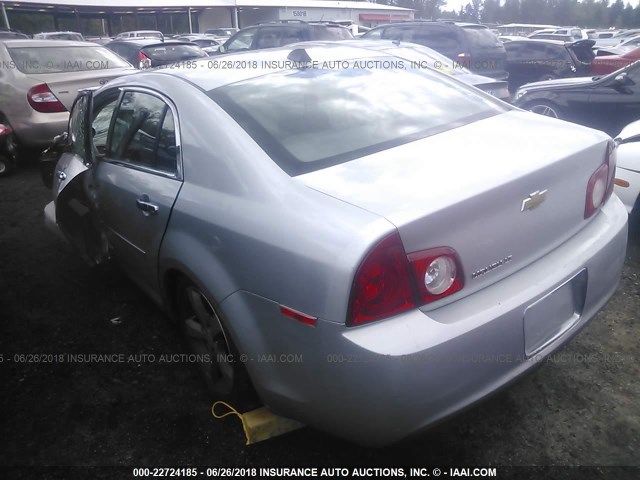 1G1ZC5EU5CF257320 - 2012 CHEVROLET MALIBU 1LT 银色 照片 3