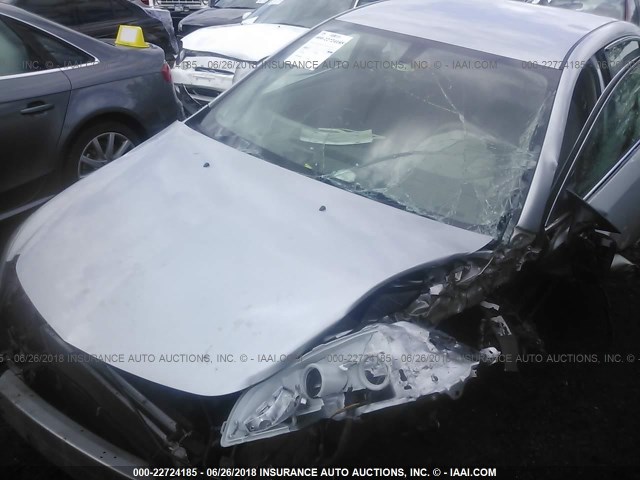 1G1ZC5EU5CF257320 - 2012 CHEVROLET MALIBU 1LT 银色 照片 6