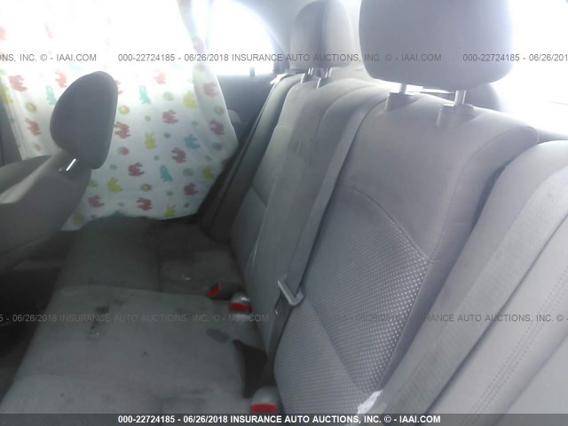 1G1ZC5EU5CF257320 - 2012 CHEVROLET MALIBU 1LT 银色 照片 8