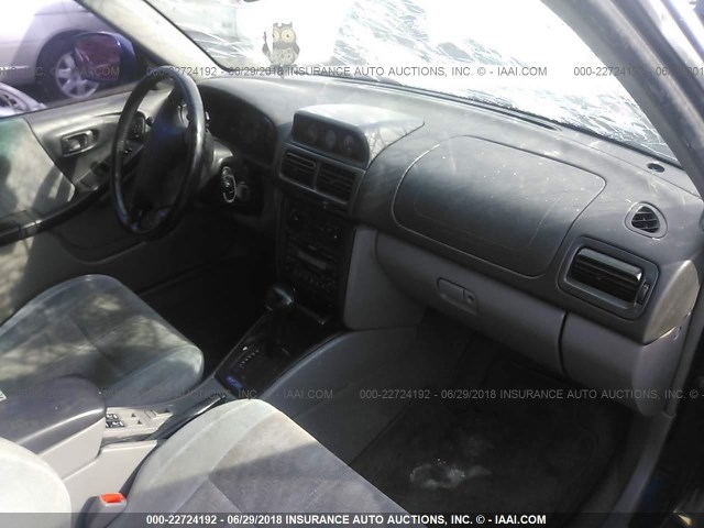 JF1SF65511H732712 - 2001 SUBARU FORESTER S BLUE photo 5