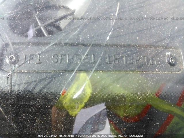 JF1SF65511H732712 - 2001 SUBARU FORESTER S BLUE photo 9