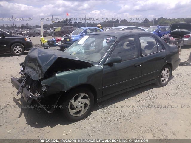 2T1BR12E3YC379462 - 2000 TOYOTA COROLLA VE/CE/LE 绿色 照片 2