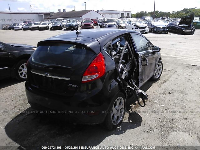 3FADP4FJ7DM207000 - 2013 FORD FIESTA TITANIUM BLACK photo 4