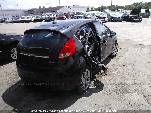 3FADP4FJ7DM207000 - 2013 FORD FIESTA TITANIUM BLACK photo 6