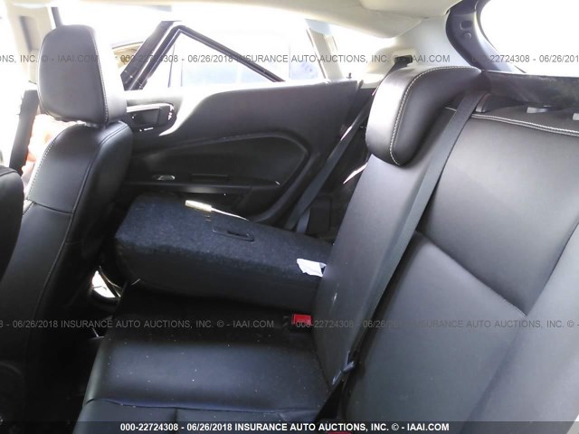 3FADP4FJ7DM207000 - 2013 FORD FIESTA TITANIUM BLACK photo 8