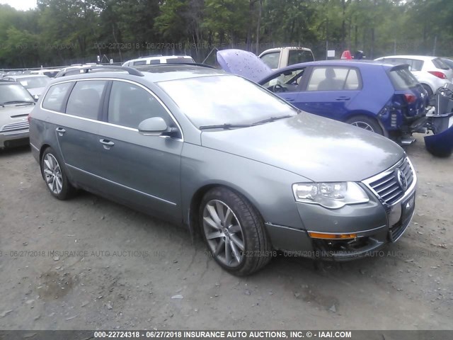 WVWRU73C58E020219 - 2008 VOLKSWAGEN PASSAT WAGON VR6 4MOTION GREEN photo 1