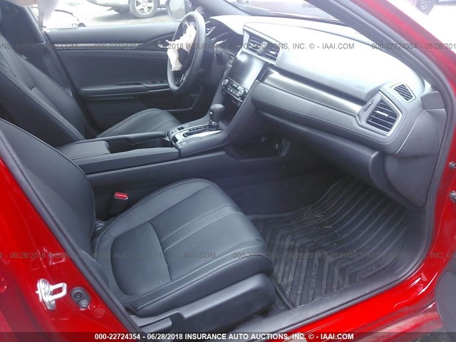 SHHFK7H7XJU222870 - 2018 HONDA CIVIC EXL 红色 照片 5