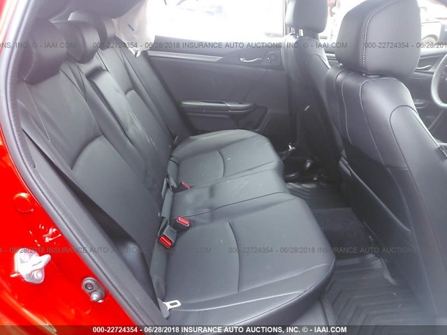 SHHFK7H7XJU222870 - 2018 HONDA CIVIC EXL 红色 照片 8