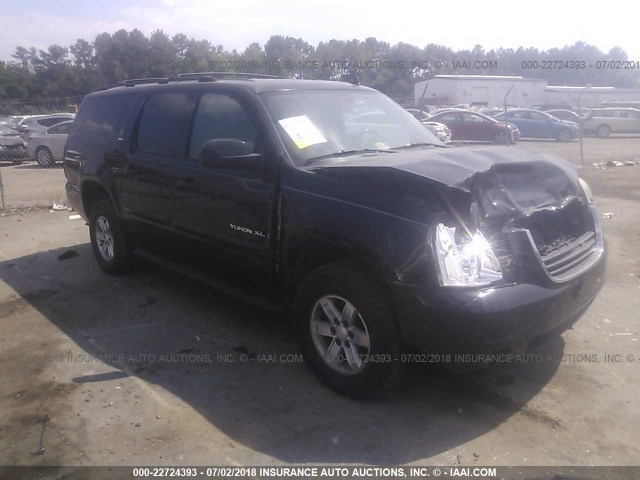 1GKFK16357R258536 - 2007 GMC YUKON XL K1500 BLACK photo 1