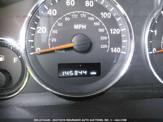 1J8HG48K69C516850 - 2009 JEEP COMMANDER SPORT შავი ფოტო 7