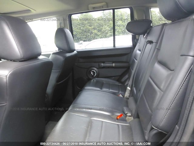 1J8HG48K69C516850 - 2009 JEEP COMMANDER SPORT შავი ფოტო 8