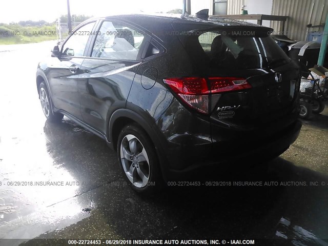 3CZRU5H31GM752587 - 2016 HONDA HR-V LX GREEN photo 3