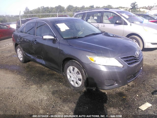 4T4BF3EK9BR170955 - 2011 TOYOTA CAMRY SE/LE/XLE GRAY photo 1