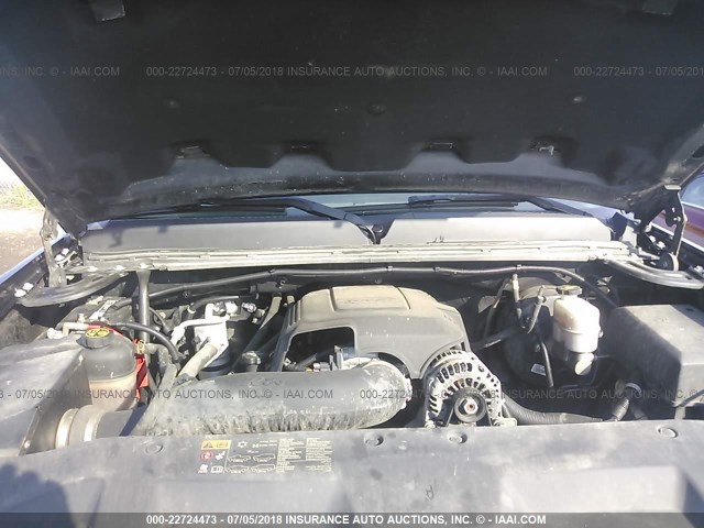 3GTP2VE76DG318010 - 2013 GMC SIERRA K1500 SLE BLACK photo 10