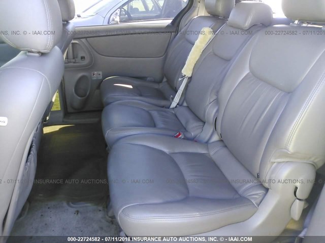 5TDZA23C65S224688 - 2005 TOYOTA SIENNA CE/LE SILVER photo 8