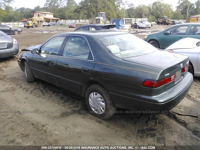 4T1BG22K2XU604985 - 1999 TOYOTA CAMRY CE/LE/XLE GREEN photo 3