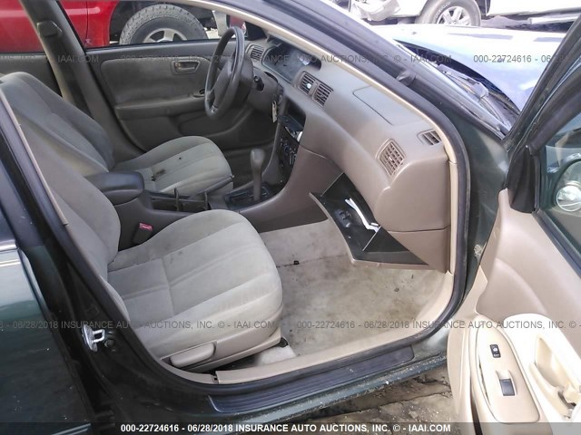 4T1BG22K2XU604985 - 1999 TOYOTA CAMRY CE/LE/XLE GREEN photo 5