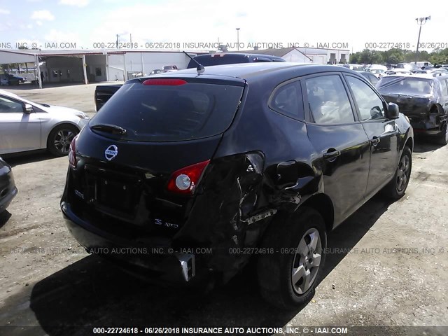 JN8AS58V28W126093 - 2008 NISSAN ROGUE S/SL BLACK photo 6