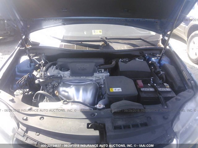 4T1BF1FK3HU686279 - 2017 TOYOTA CAMRY LE/XLE/SE/XSE 蓝色 照片 10